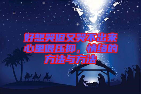 好想哭但又哭不出來心里很壓抑，情緒的方法與方法