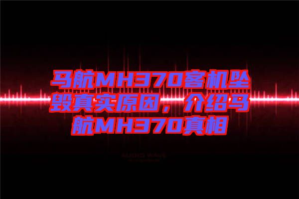 馬航MH370客機(jī)墜毀真實(shí)原因，介紹馬航MH370真相