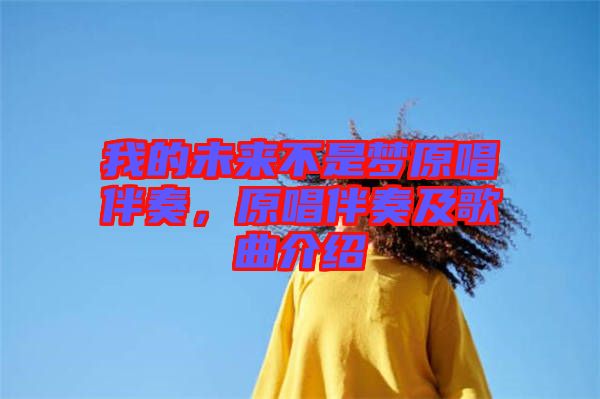 我的未來不是夢原唱伴奏，原唱伴奏及歌曲介紹