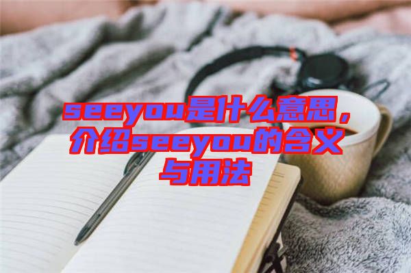 seeyou是什么意思，介紹seeyou的含義與用法