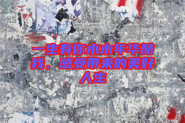 一生有你水木年華酷我，感受帶來的美好人生