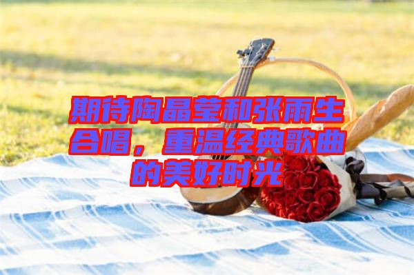 期待陶晶瑩和張雨生合唱，重溫經(jīng)典歌曲的美好時(shí)光