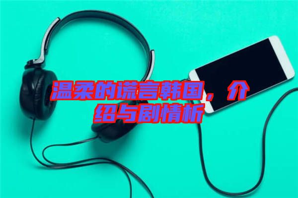 溫柔的謊言韓國(guó)，介紹與劇情析