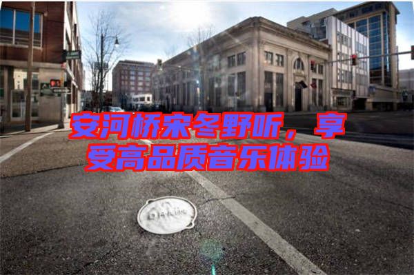 安河橋宋冬野聽，享受高品質(zhì)音樂體驗