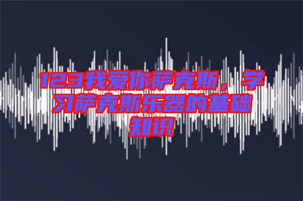 123我愛你薩克斯，學(xué)習(xí)薩克斯樂器的基礎(chǔ)知識