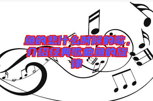 魚的悲什么時候的歌，介紹經(jīng)典歌曲魚的旋律