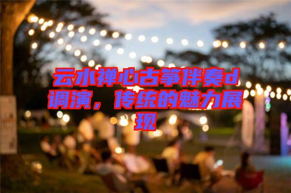 云水禪心古箏伴奏d調(diào)演，傳統(tǒng)的魅力展現(xiàn)