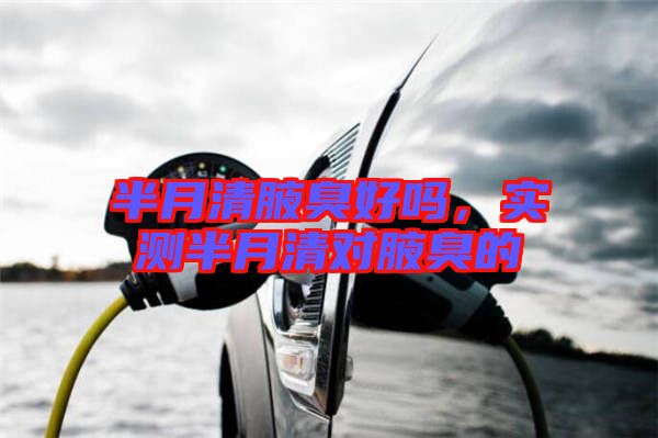 半月清腋臭好嗎，實(shí)測(cè)半月清對(duì)腋臭的