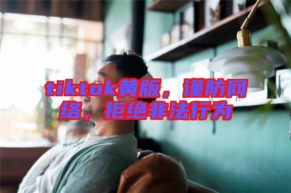 tiktok黃版，謹(jǐn)防網(wǎng)絡(luò)，拒絕非法行為