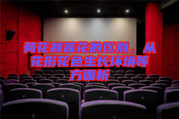 荷花和蓮花的區(qū)別，從花形花色生長環(huán)境等方面析