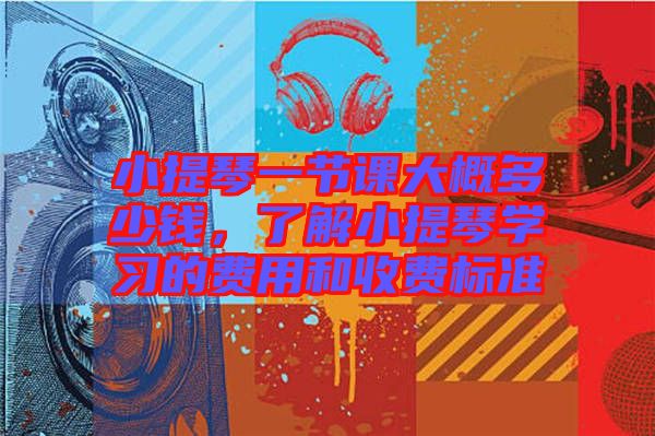 小提琴一節(jié)課大概多少錢，了解小提琴學習的費用和收費標準