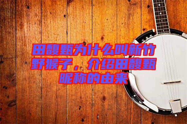 田馥甄為什么叫新竹野猴子，介紹田馥甄昵稱的由來