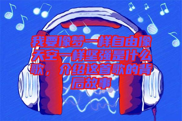 我要像夢一樣自由像天空一樣堅強是什么歌，介紹這首歌的背后故事