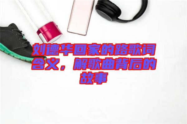 劉德華回家的路歌詞含義，解歌曲背后的故事