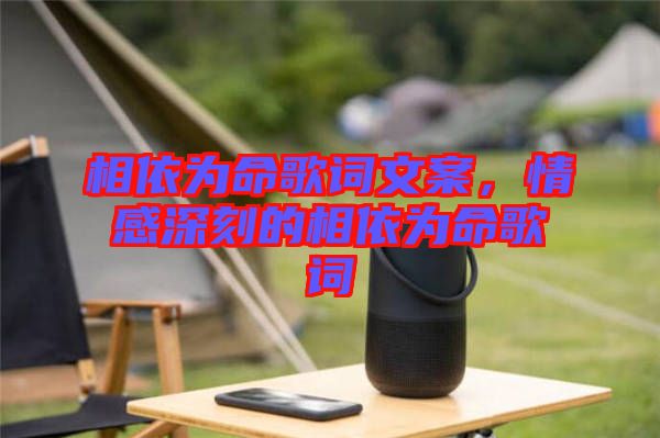 相依為命歌詞文案，情感深刻的相依為命歌詞
