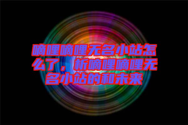 嘀哩嘀哩無名小站怎么了，析嘀哩嘀哩無名小站的和未來