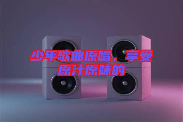 少年歌曲原唱，享受原汁原味的