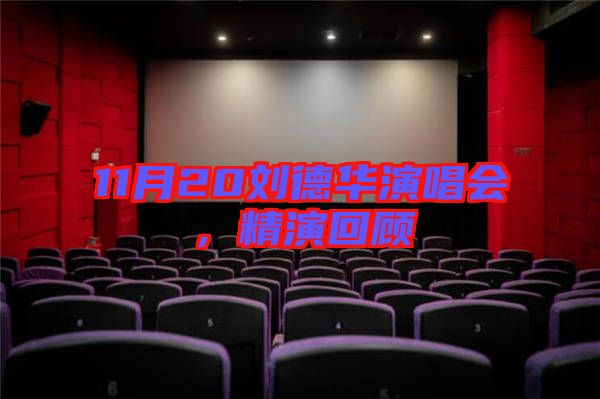 11月20劉德華演唱會，精演回顧