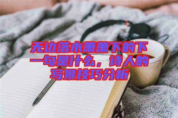 無邊落木蕭蕭下的下一句是什么，詩人的寫景技巧分析