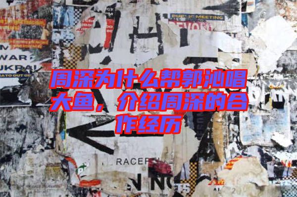 周深為什么幫郭沁唱大魚，介紹周深的合作經(jīng)歷