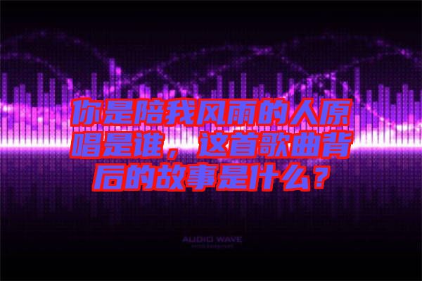 你是陪我風(fēng)雨的人原唱是誰(shuí)，這首歌曲背后的故事是什么？