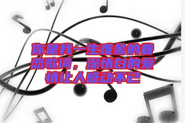 你是我一生難舍的眷戀歌詞，深情白的愛情讓人感動不已