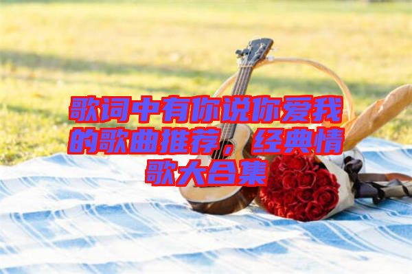 歌詞中有你說(shuō)你愛(ài)我的歌曲推薦，經(jīng)典情歌大合集