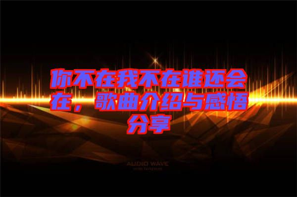 你不在我不在誰(shuí)還會(huì)在，歌曲介紹與感悟分享