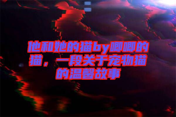 他和她的貓by唧唧的貓，一段關(guān)于寵物貓的溫馨故事