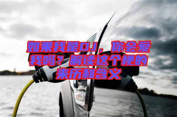 如果我是DJ，你會(huì)愛我嗎？解讀這個(gè)梗的來歷和含義