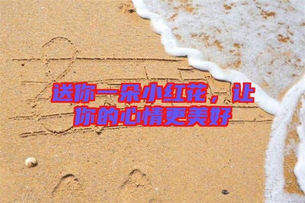 送你一朵小紅花，讓你的心情更美好