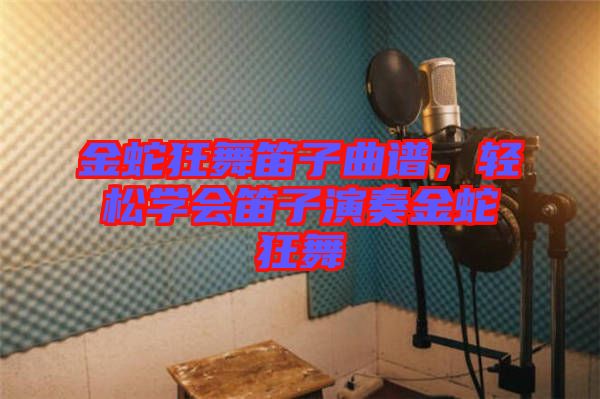 金蛇狂舞笛子曲譜，輕松學會笛子演奏金蛇狂舞