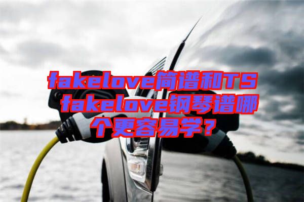 fakelove簡譜和TS fakelove鋼琴譜哪個更容易學(xué)？