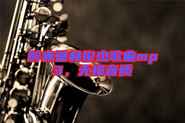 醉赤壁林俊杰歌曲mp3，無損音質(zhì)