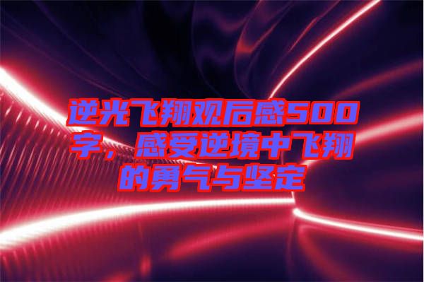 逆光飛翔觀后感500字，感受逆境中飛翔的勇氣與堅(jiān)定